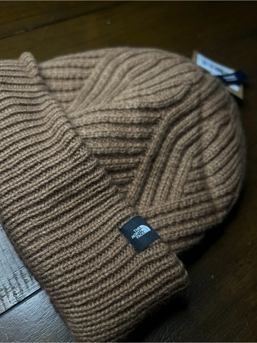 The North Face Pinecone Brown Reyka Reversible Beanie